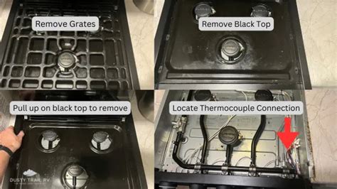 furrion stove top won't light